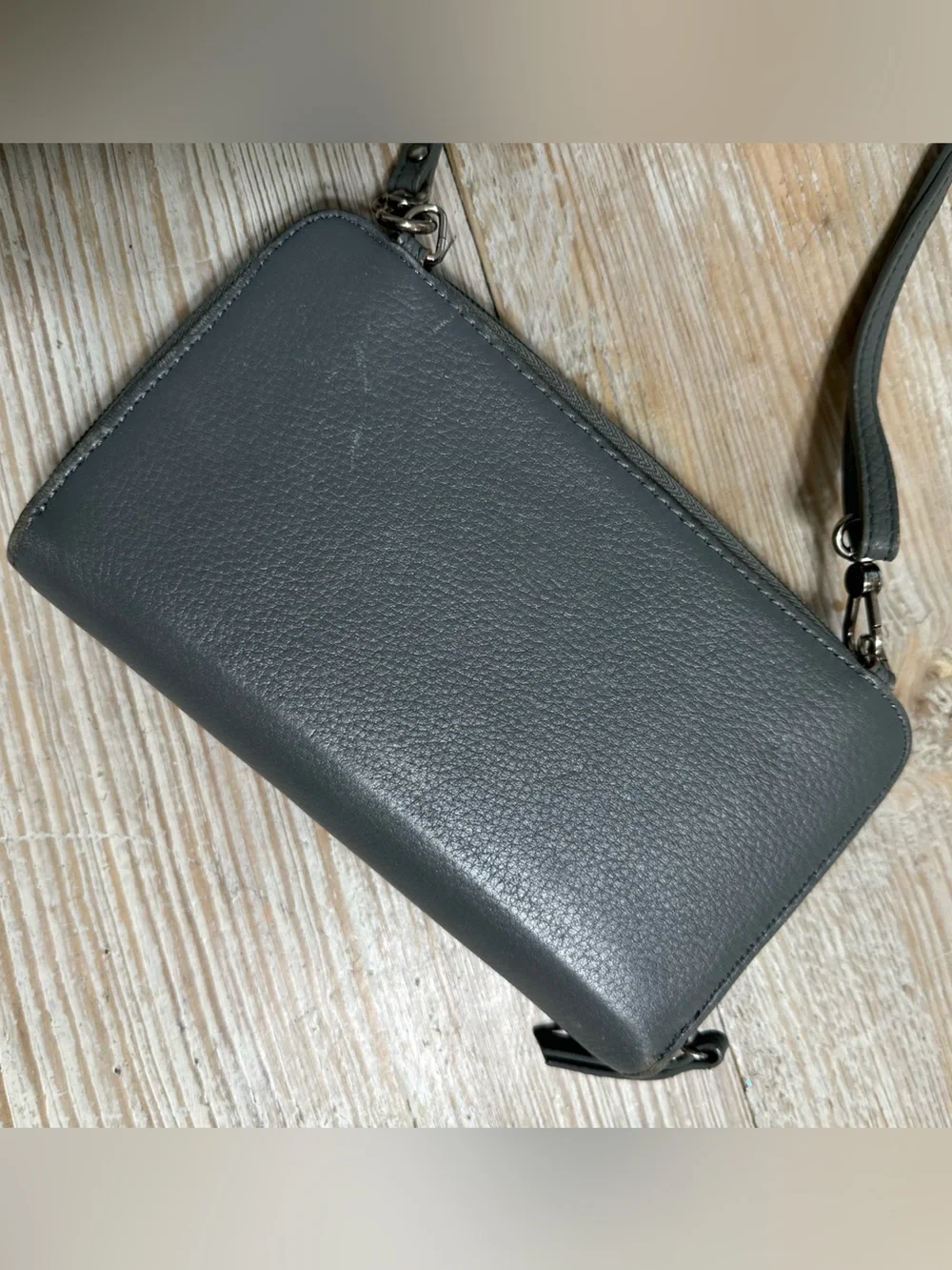 The Sak Iris Large Leather Smartphone Crossbody/Wristlet/Wallet